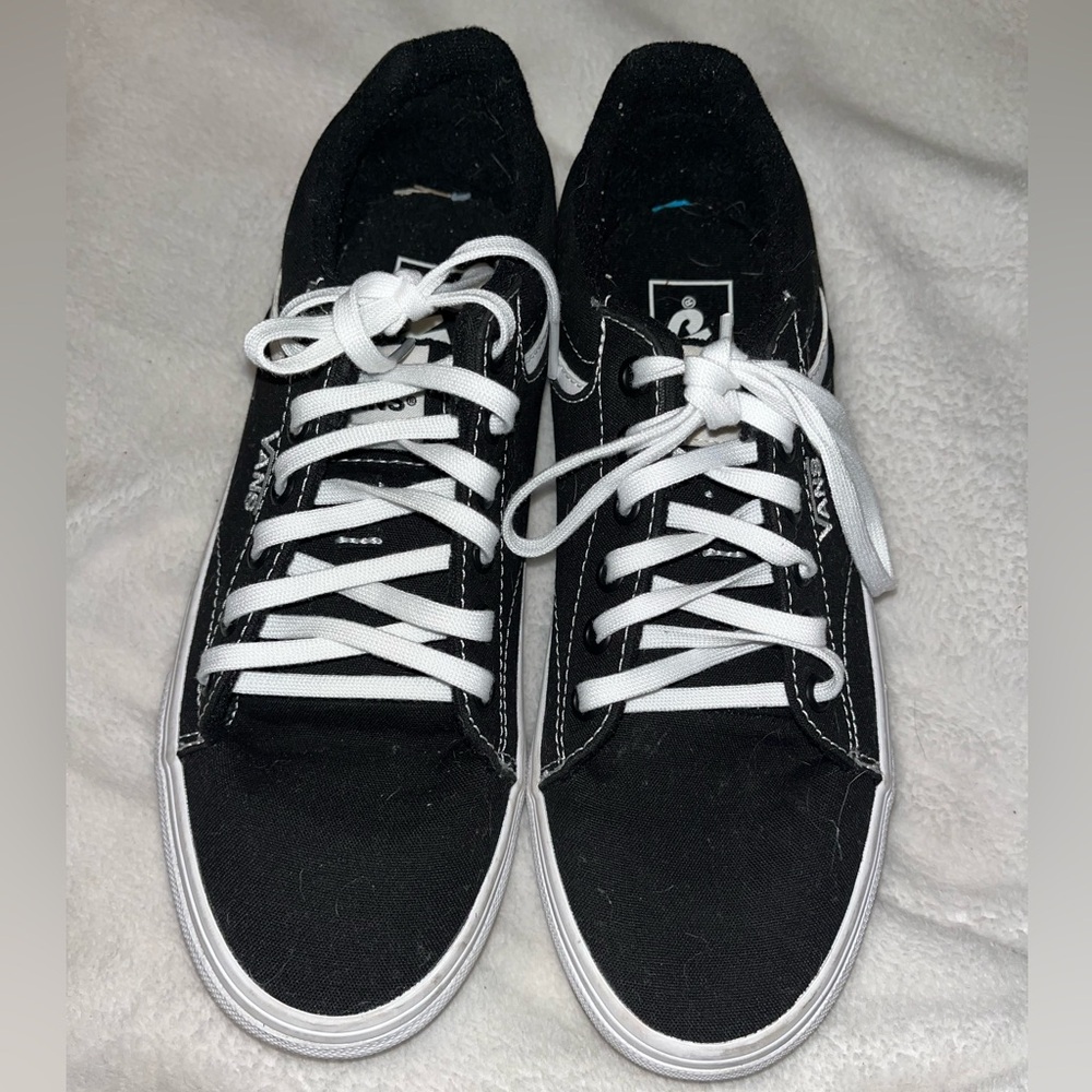 Vans Black and White Women's Sneakers